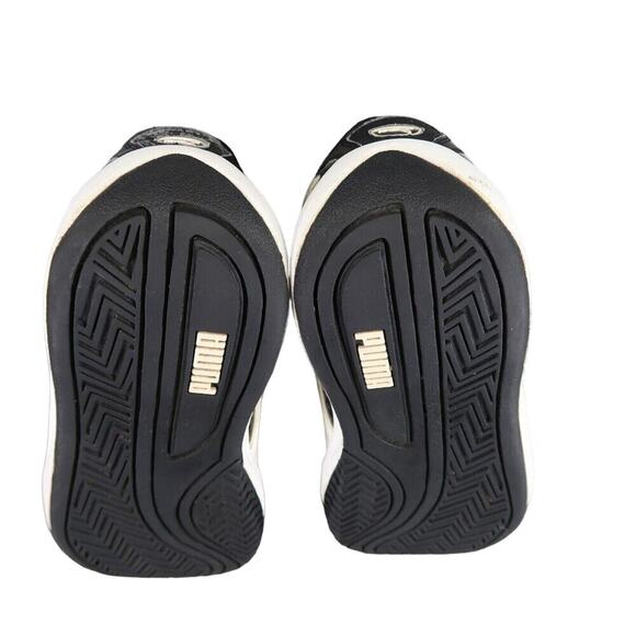 Puma Shoes Mens 9 Casual Sneakers Court Trainer Athletic Black White Comfort Gym main image 13